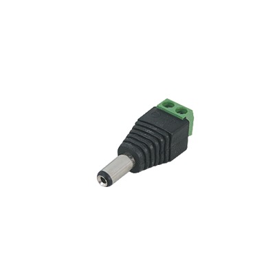 Adaptador Macho Tipo Jack de 3.5 mm Polarizado de 12 Vcc / Terminales Tipo Tornillo / Polarizado (+/-) / Ideal para Cámaras de Video Vigilancia. Adaptador Macho Tipo Jack de 3.5 mm Polarizado de 12 Vcc / Terminales Tipo Tornillo / Polarizado (+/-) / Ideal para Cámaras de Video Vigilancia.